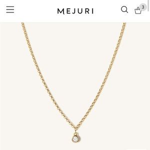 Mejuri White Sapphire Choker